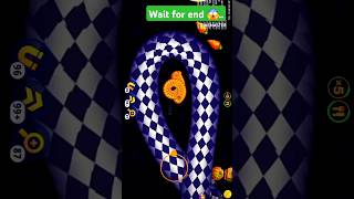 🐍wormszone io viral video 01slitherio trap❤️shorts snakeiogame slithersnakegame games wormszone [upl. by Tioneb185]