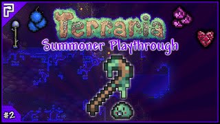 A Truly Insane Escape  Lets Play Terraria 13  Summoner Playthrough 2 [upl. by Kunz]