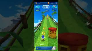 quotWatch me dash through my 2nd time playing Sonic Dash sonic shorts gameplay [upl. by Nekal]