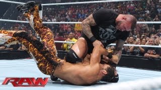 Randy Orton vs Fandango Raw July 15 2013 [upl. by Nevak756]