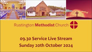 Rustington Methodist Church Live Stream 20102024 [upl. by Procora]