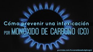 Cómo prevenir una intoxicación por monóxido de carbono CO [upl. by Cristabel]