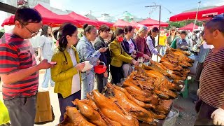 Exploring Saigons Grand Morning Market in Vietnam  Snack Paradise Fried Rice Seafood [upl. by Caresse]