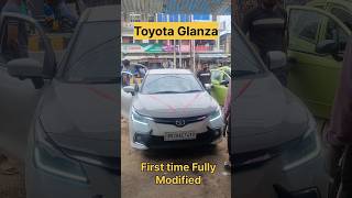 Toyota Glanza Modified 🤣🥳shorts ytshorts shortsfeed modification trending cars toyota [upl. by Kingsley361]