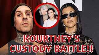 Kourtney Kardashian’s Custody Battle with Travis Barker REVEALED Shocking Details Inside [upl. by Karb]