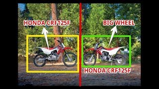 Honda CRF125F And CRF125F Big Wheel Review [upl. by Putnem]