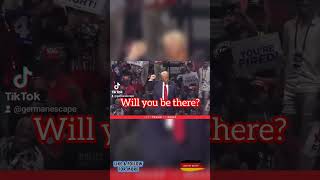 Showing support for president trump mosinee rally 🇺🇸 usa election shorts viralvideo [upl. by Giverin]