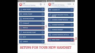 How to change your uts ticket from old mobile to new mobile [upl. by Aneehsyt]