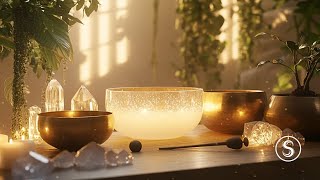 Healing Meditation Music  Tibetan Bowls Healing Portal Inner Peace  Eliminate Negative Energy [upl. by Viehmann]