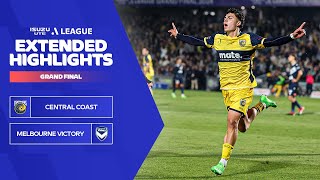 Central Coast v Melbourne Victory  Extended Highlights  Isuzu UTE ALeague 202324  Grand Final [upl. by Ariak632]