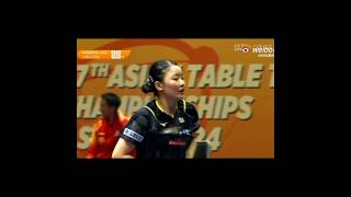 Miwa Harimoto is the MVP of this tournament tabletennis [upl. by Aicire]