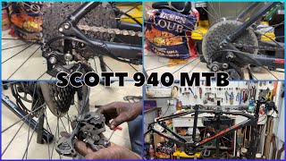 Scott Addict 940Mtb Full ServiceSCOTT Hydraulic BrakeKUNDA CYCL scott cycling hydraulicbreaker [upl. by Engleman]