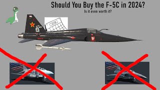 Is it Worth Buying the F5C in 2024  War Thunder Premium Review [upl. by Llevad]