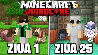 Supravietuiesc 25 de Zile in Minecraft Hardcore [upl. by Tica]