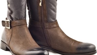 Мужские сапоги  зима  2019  Mens boots [upl. by Nosahc]