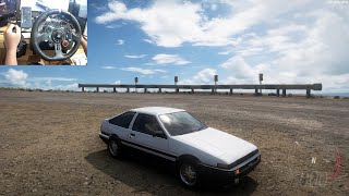 Forza Horizon 5 Toyota Trueno AE 86 Logitech G29 Gameplay [upl. by Judus]