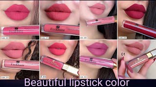 Beautiful lipstick shades Latest beautiful Matte lipstick colours [upl. by Festatus]