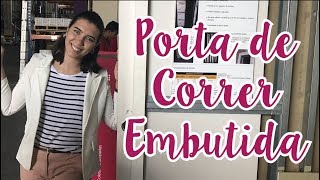 Porta de correr embutida  Bose Bento [upl. by Hadwyn]