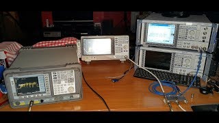 Quick comparison AgilentKeysight E4403B  Siglent SSA3021X  Rohde amp Schwarz CRTU  Part 3 [upl. by Aihsele831]