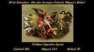 29 de Setembro dia dos Arcanjos Gabriel Miguel e Rafael PEÇA AJUDA AOS ARCANJOS [upl. by Gerard925]