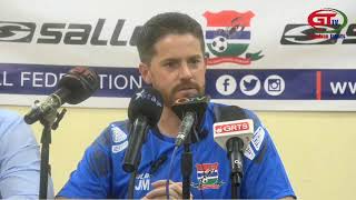 COACH JOHNATHAN MCKINSTRY UNVEILS SQUAD FOR AFCON QUALIFIERS AGAINST COMOROS [upl. by Reames]