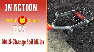 Wolf Garten MultiChange Soil Miller 15cm DAS [upl. by Kipton]