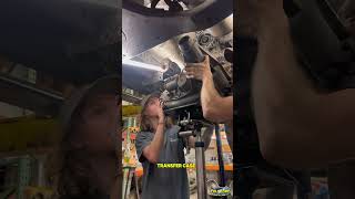 60 second 68rfe Transmission Installation fsp yt rebuild install clutch convertor mechanic [upl. by Dosia]