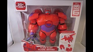 Flame Blast Flying Baymax Review Big Hero 6 The Series [upl. by Scheer]