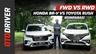 Honda BRV VS Toyota Rush 2022  Komparasi  OtoDriver [upl. by Terrill268]