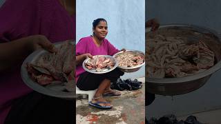 Minivlog🦐mom brought sea food from shivaji nagar amp I cleaned it🦀how to cleanshortsseafoodclean [upl. by Cogswell374]