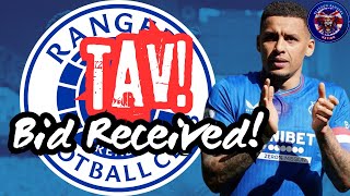 Rangers Receive Bid For Tav [upl. by Burleigh934]