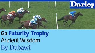 Ancient Wisdom by Dubawi wins the G1 Futurity Trophy at Doncaster [upl. by Madea]