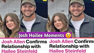 Josh Allen Confirms Relationship with Hailee Steinfeld [upl. by Leela]