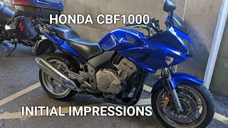 Honda CBF 1000 First impressions [upl. by Annekim]