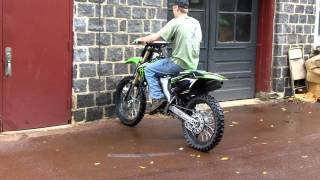 kx250f burnout [upl. by Merce41]