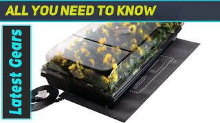 CK64050 Germination Station with Heat Mat Tray Best Seed Starting Kit for Beginners [upl. by Gnemgnok]