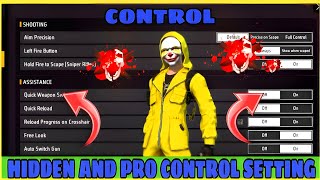 Control Setting Free Fire  Pro Player Setting Free Fire 2024 Free Fire Setting  Free Fire  FF [upl. by Akimahs]