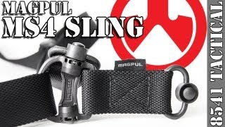 Magpul MS4 Dual QD MultiMission Sling Review [upl. by Eetnwahs]