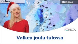 Miltä näyttää jouluaaton sää [upl. by Dahc]