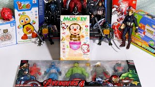 Avengers Toys Action Figures Unboxing Cheap Price Ironman Hulk Thor Spiderman Toys [upl. by Bowler683]