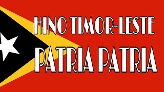 Hino Nasional Timor LestePatria Patriacover Marvi [upl. by Ttegirb]