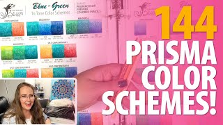 144 Prismacolor Color Scheme Combinations [upl. by Weldon]