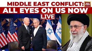 LIVE US Role In IranIsrael War  How Is US Going To Play Diplomatically In Middle East Conflict [upl. by Tierza]