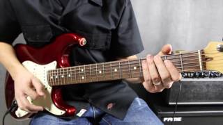 BB King amp Eric Clapton  Riding with the king lesson  tutorial  how to play [upl. by Larimor]