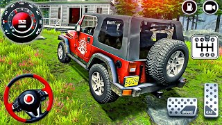 Offroad Jeep Driving 4x4 Simulator 2023  Luxury SUV Prado Stunts Drive  Android GamePlay 3 [upl. by Kirschner]