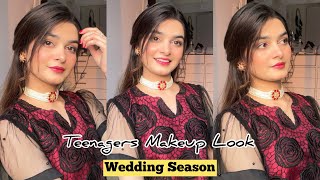 Simple Makeup Look For Teenagers  Wedding Season Ep 1 [upl. by Gerc]