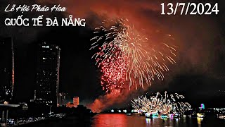 MÀN TRÌNH DIỄN PHÁO HOA RỰC ĐÊM SÔNG HÀN  LỄ HỘI PHÁO HOA QUỐC TẾ ĐÀ NẴNG 2024 [upl. by Nadabas]