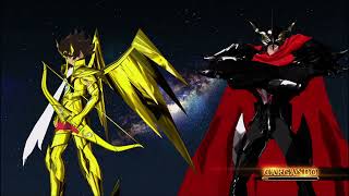 Seiya De Sagitario V1 Vs Dios Marte Saint Seiya Omega Ω Mod By Drocanis Saint Seiya Soldiers Soul [upl. by Hollenbeck]