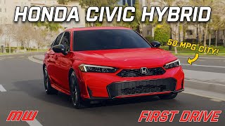 The 2025 Honda Civic Hybrid is Back and Better than Before  MotorWeek First Drive [upl. by Nebe619]