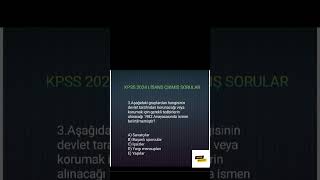 KPSS 2024 LİSANS VATANDAŞLIKTAN ÇIKMIŞ SORULAR kpss2024 kpssgüncel kpssvatandaşlık kpsscoğrafya [upl. by Iney822]